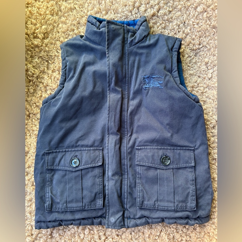 Burberry: Kids' Reversible Vest - 8Y - Picture 3 of 13